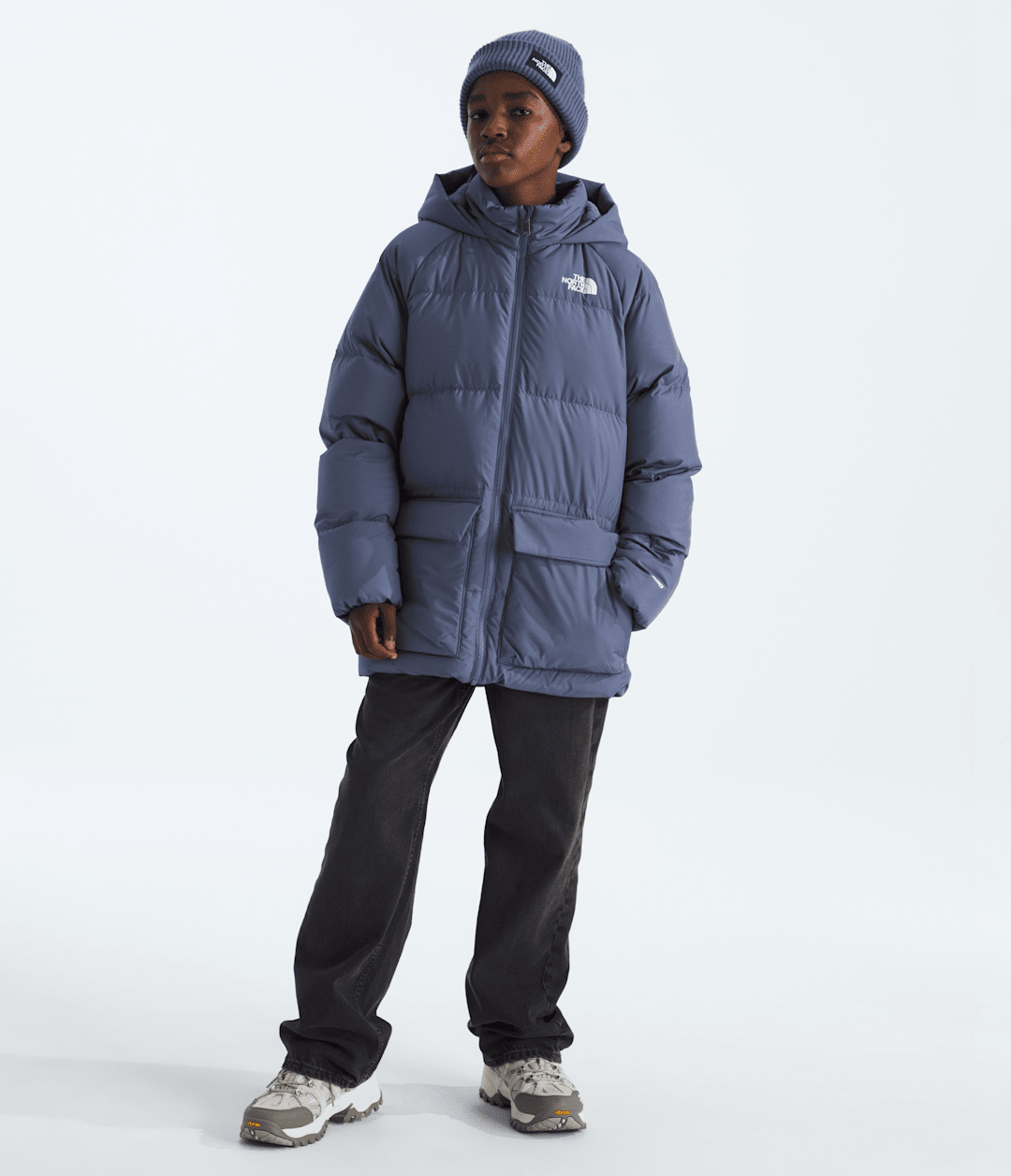 Boys’ & Girls’ North Down Fleece-Lined Short Parka - The North Face
