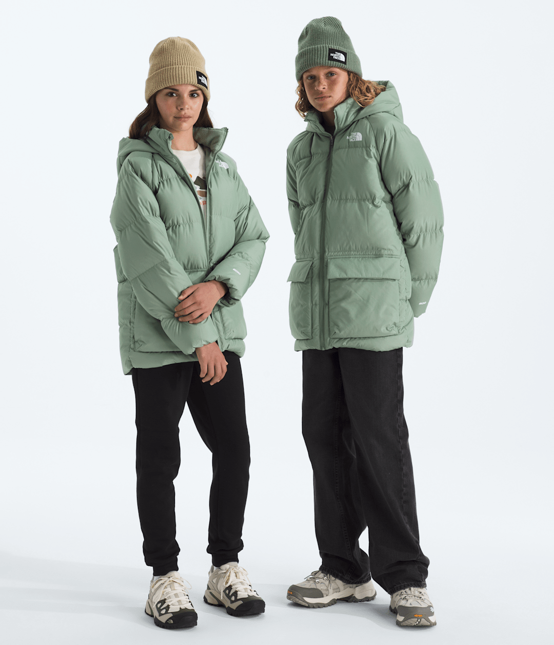 Boys’ & Girls’ North Down Fleece-Lined Short Parka - The North Face