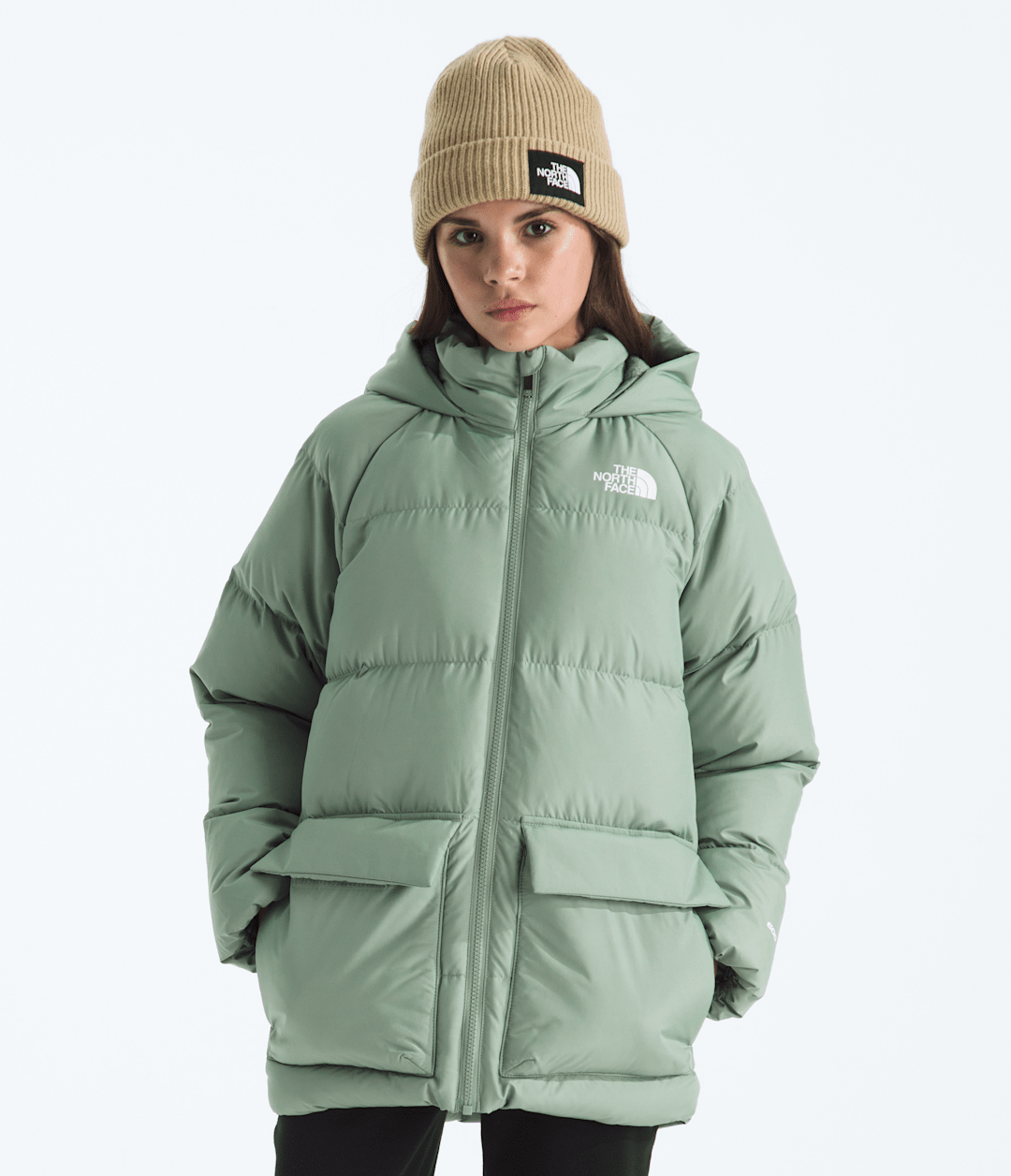 Boys’ & Girls’ North Down Fleece-Lined Short Parka - The North Face