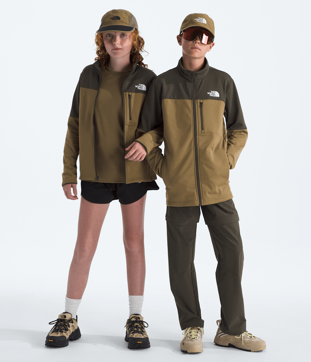 Boys’ & Girls’ Hike Mid Layer Full-Zip - The North Face