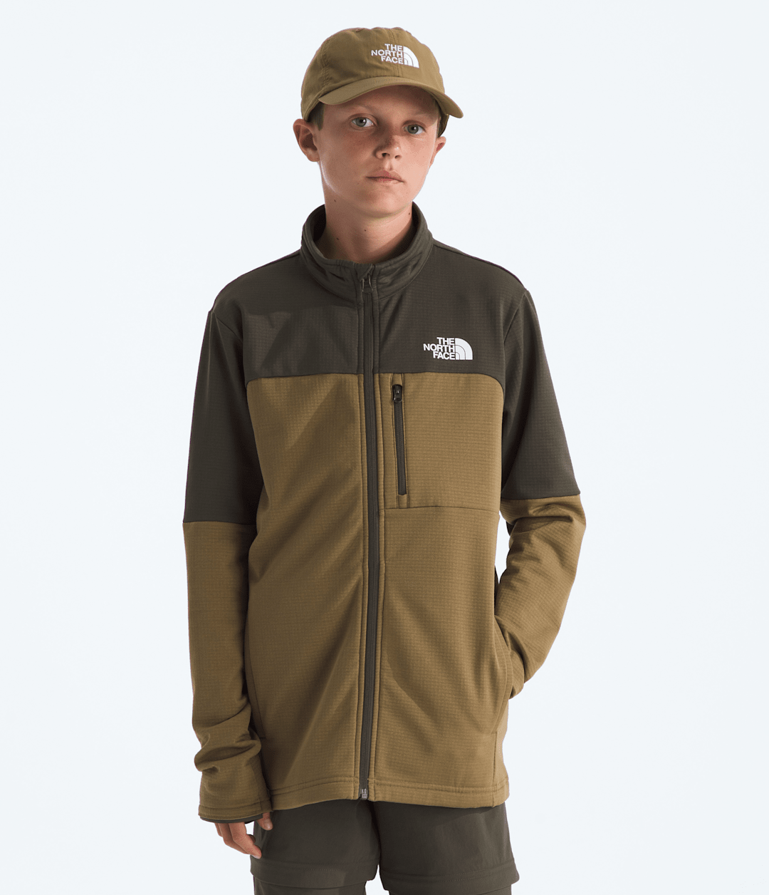 Boys’ & Girls’ Hike Mid Layer Full-Zip - The North Face
