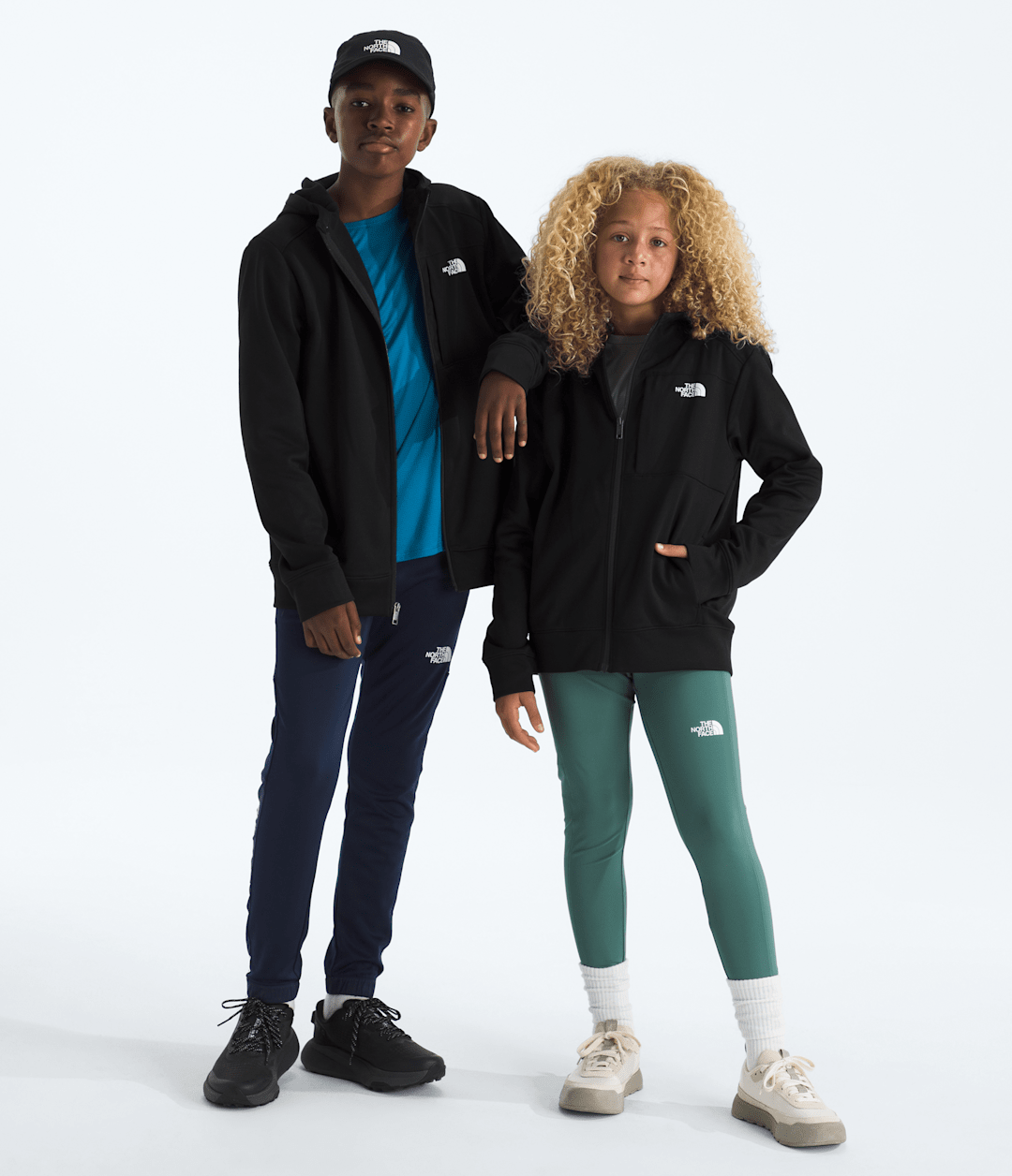 Boys’ & Girls’ TNF™ Performance Fleece Full-Zip Hooded Jacket - The North Face