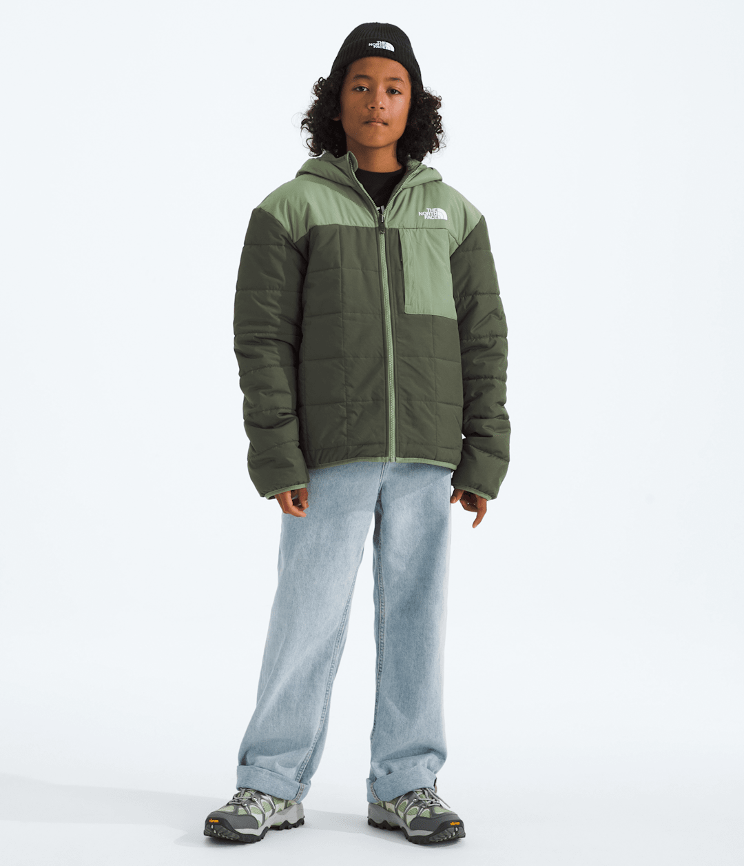 Boys’ Reversible Shasta Full-Zip Hooded Jacket - The North Face