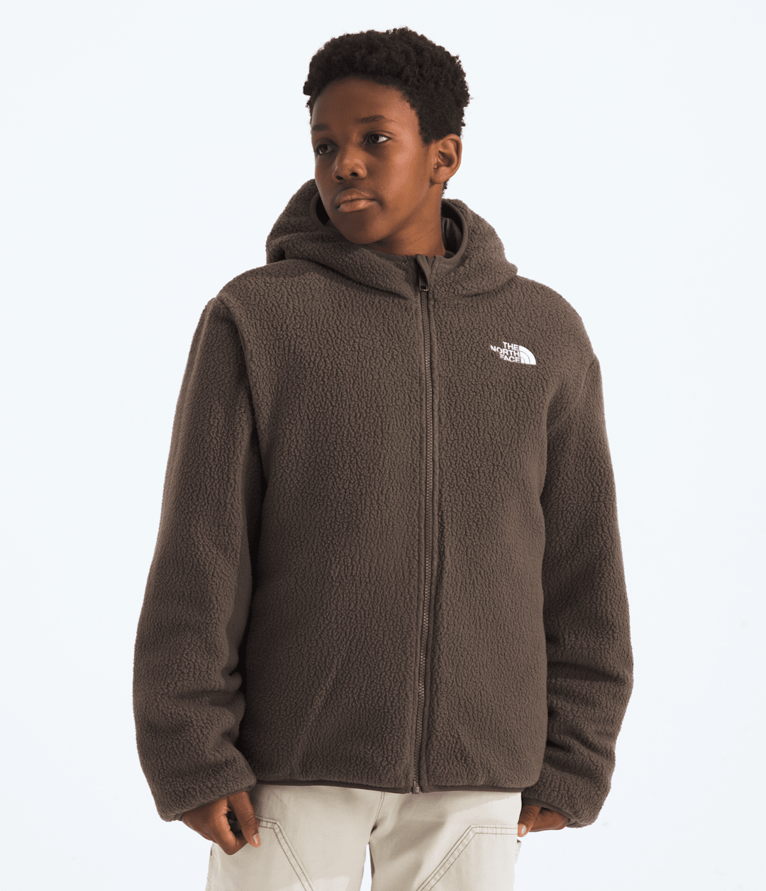 Boys’ Reversible Shasta Full-Zip Hooded Jacket - The North Face