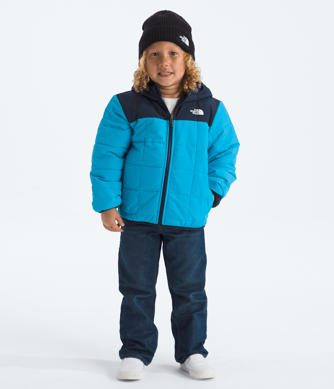 Kids’ Reversible Shasta Full-Zip Hooded Jacket - The North Face