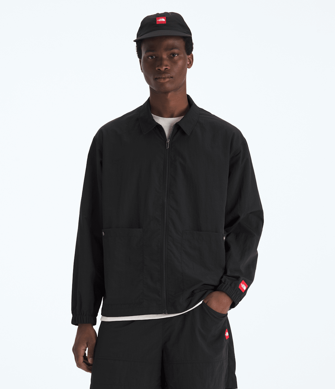 Men’s TNF™ Red Box Nylon Long-Sleeve Shirt - The North Face